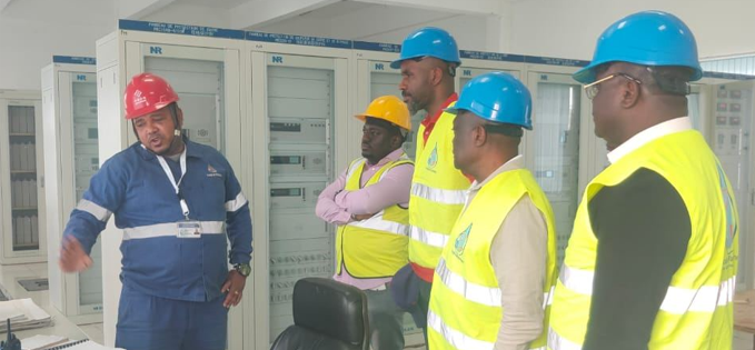 visite dans la province du Haut-Ogooué, précisément au poste de Moanda.